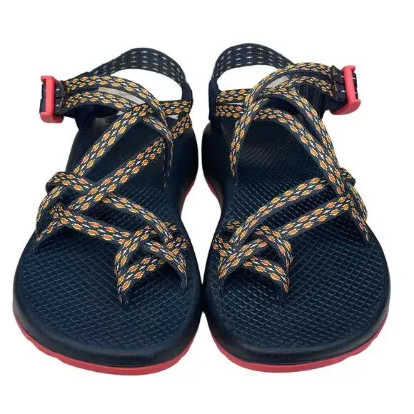 Chaco Women's ZX2 Classic Black Yellow Hiking Trail Sandal Size US 7 - Picture 6 of 11